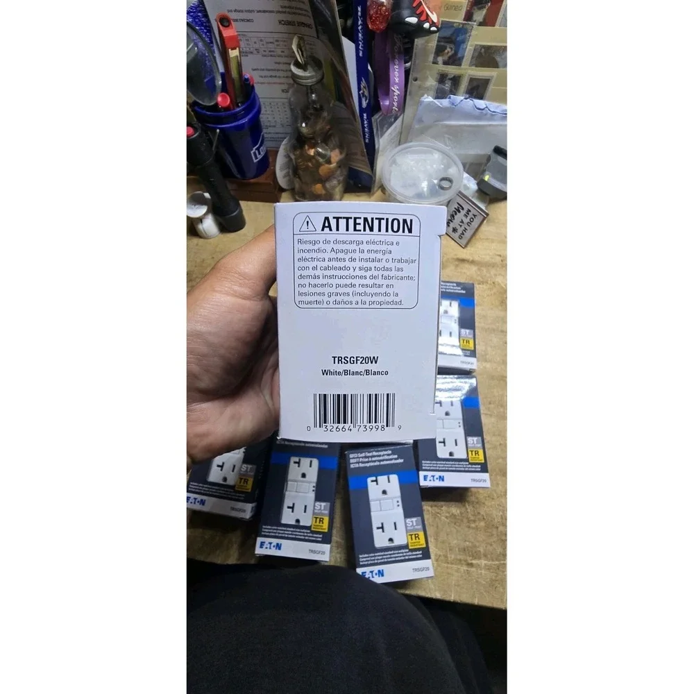 EATON TRSGF20W -SPL GFCI RECEPTACLE ,125V 20A